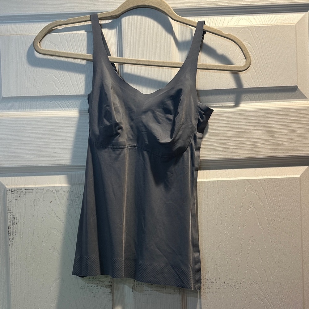 Ruby Ribbon Gray Second Skin Shapewear Cami Tank Top 32